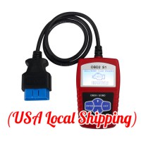 Original VXSCAN S1 EOBD OBDII DIY Code Reader With English Spanish and French Languages (US Local Shipping)