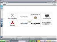 V2018.12 Mitsubishi Fuso Xentry Truck Diagnostic Software HDD for Mitsubishi Fuso C5 Diagnostic Kit & SD Connect C5