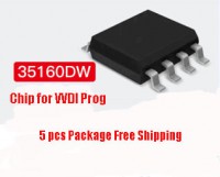 (UK Ship No Tax) 5pcs Xhorse 35160DW Chip for VVDI Prog Free Shipping