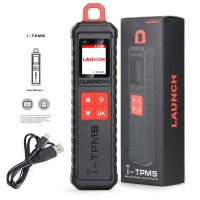 Launch i-TPMS Handheld TPMS Service Tool Can be Binded with X431 Scanner or the i-TPMS APP Supports All 315/433MHz Sensors