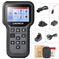 LAUNCH CRT5011E TPMS Relearn Tool OBD2 Code Reader,TPMS Sensor (315+433MHz) Read/Activate/Programming/Relearn/Reset,Key Fob Test Lifetime Free Update