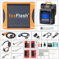 2024 FoxFlash Master Version Super Strong ECU TCU Clone and Chip Tuning Tool Support Checksum with Auto Checksum WinOLS 4.70 Damos2020 Get Free Gifts