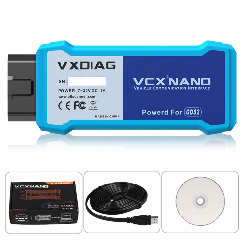 WIFI Version VXDIAG VCX NANO GDS2 V2023.10.19 and Tech2WIN V16.02.24 Diagnostic/Programming System for GM/Opel Cheaper than MDI/ tech 2