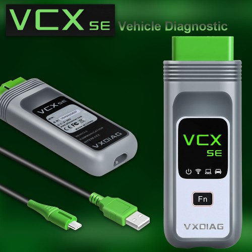 VXDIAG VCX SE PRO OBD2 Diagnostic Tool with 3 Free Car Authorization GM/FORD/MAZDA/VW/AUDI/HONDA/VOLVO/TOYOTA/JLR/Subaru