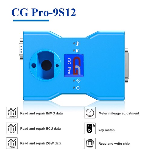V2.3.0.0 CG Pro 9S12 Super Programmer Full Version with All Adapters Support 35160WT/ 35080/ 35128 Lifetime Free Update
