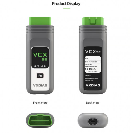 Wifi VXDIAG VCX SE for BENZ Diagnostic & Programming Tool with HDD Supports Almost all for Mercedes Benz Cars from 2001 to 2024 Free DONET