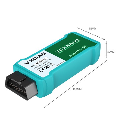[Ship from US/UK] WIFI VXDIAG VCX NANO for JLR Land Rover and Jaguar 2007-2016 with Software