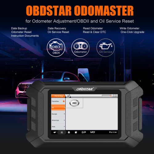 [13 Months Free Update] OBDSTAR Odo Master OdoMaster Full Version for Cluster Calibration and Oil Service Reset Get Free FCA 12+8 Adapter