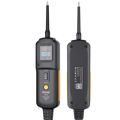 [US/UK/EU Ship No Tax] GODIAG GT101 4 in 1 DC 6-40V Circuit Tester Power Probe Relay Tester and Fuel Injector Cleaner with LED Display