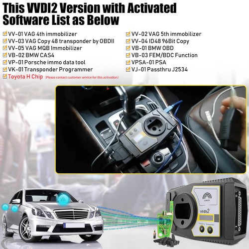 V7.3.6 Xhorse VVDI2 Full Kit with All 13 Software Activated OBD48 + 96bit 48 + MQB + BMW FEM/BDC for VW/Audi/BMW/PSA