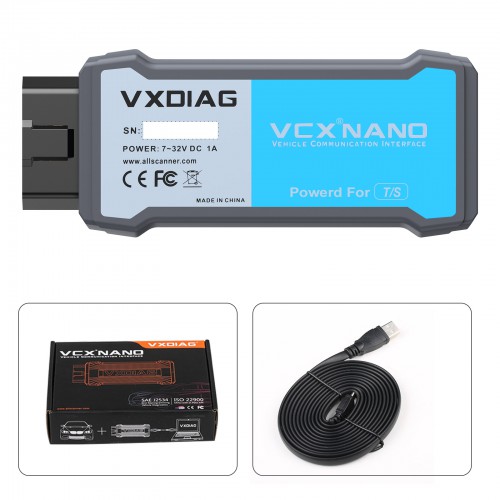 (US/UK/EU Ship No Tax) VXDIAG VCX NANO for TOYOTA Diagnocitc Tool 2000-2024