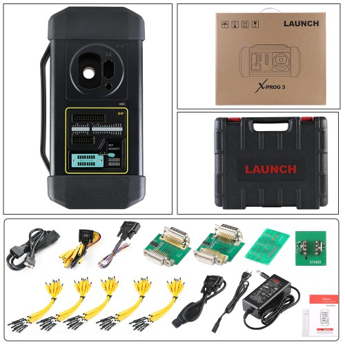 100% Original Launch X-431 PAD VII Elite Plus GIII X-Prog 3 Support Key & Online Coding Programming and ADAS Calibration with 2 Years Free Update
