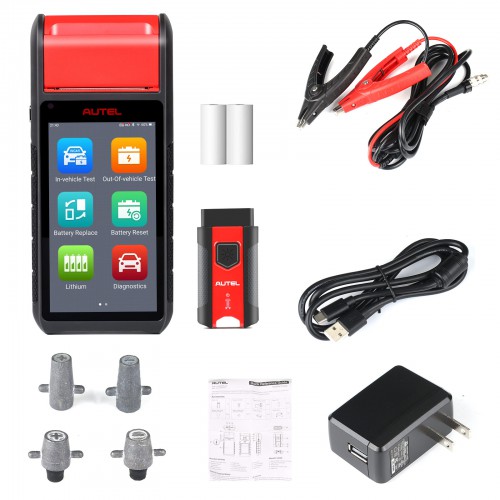 [Ship from US/UK/EU] Autel MaxiBAS BT608 BT608E Auto Battery Tester and Electrical System Analyzer Circuit Tester