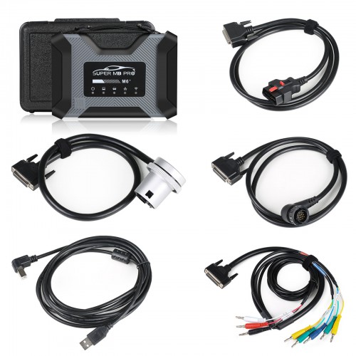 [UK/EU Ship] 2024 SUPER MB PRO M6+ DoIP Full Version Diagnostic Scanner for BENZ Cars and Trucks 1991-2024 Supports DoIP BMW Aicoder, E-sys