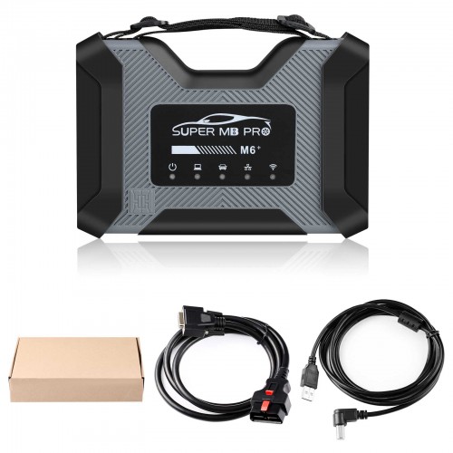V2024.3 512G SSD SUPER MB PRO M6+ wireless Star Diagnosis Tool Standard Package with Free Vediamo