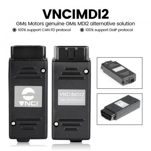 [US/EU Ship] 2024 VNCI MDI2 for GM/Opel Diagnostic Scanner GDS2 Tech2win DPS RDS Replaces MDI2 Tech2 Supports CANFD and DoIP and Techline Connect SPS2