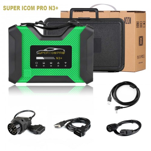 SUPER ICOM PRO N3+ BMW Full Configuration with V2024.3 BMW ICOM Software 1TB SSD ISTA-D 4.46.21 ISTA-P 3.71.0.200 with Engineers Programming Win 10