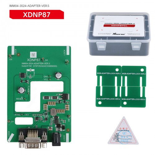 [US/UK/EU Ship] 2024 Xhorse MQB48 Adapters No Disassembly No Soldering 13 Full Set XDNPM3GL Work With Multi-PROG/ VVDI PROG/ Key Tool Plus
