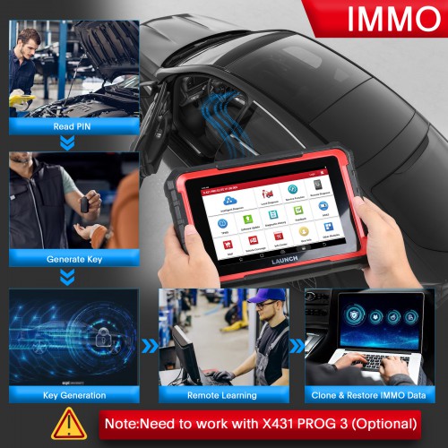 [Global Version] Launch X431 PRO Elite OBD2 Scanner Bidirectional Scan Tool with CANFD DOIP, ECU Coding,Full System,32+ Resets,Key Program,VAG Guide