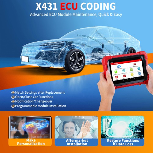 [Global Version] LAUNCH CRP919X BT Automotive Diagnostic Tool DBScar VII VCI Auto OBD2 Scanner Active Test ECU Coding CANFD DOIP 31 Reset Service
