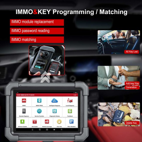 [Global Version] LAUNCH X431 IMMO ELITE with X-PROG3 Key Programmer Diagnostic Scanner with 39 Reset Functions Support CAN FD DOIP