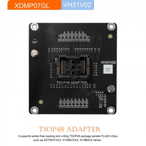 Xhorse VH24 SOP44 & TSOP48+VH29 EEPROM & FLASH+VH30 SOP44+VH31 TSOP48 Adapters Work with MULTI-PROG
