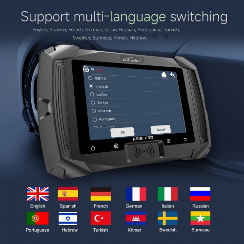 2024 Lonsdor K518 PRO All In One Key Programmer Built-in LKE CANFD and DoIP with LT20*2+ FP30 + Nissan NS-40BCM + JCD Cable + Land Rover Cable +ADP