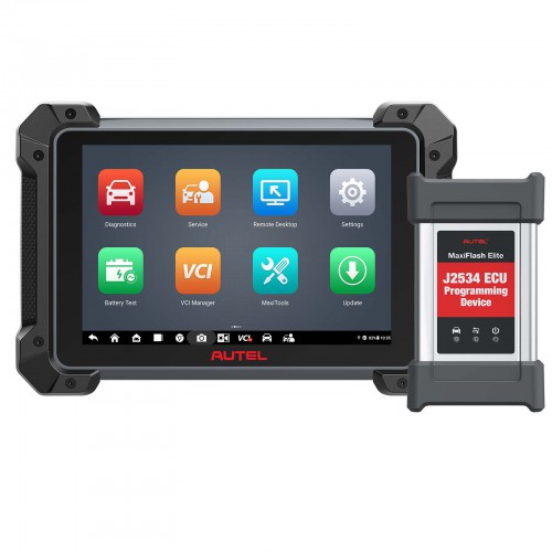 2024 Autel MaxiCOM MK908 PRO II Automotive Bidirectional Diagnostic Scanner J2534 Reprogramming Tool Support Scan VIN and Pre&Post Scan