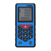 Tuirel T70 Handheld 70m/229ft/2755in Laser Distance Meter Range Finder Measure Instrument Diastimeter (USA Local Shipping)