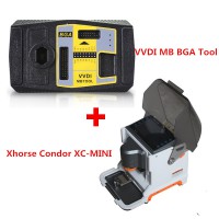 Xhorse iKeycutter Condor XC-MINI Master plus V5.1.6 VVDI MB BGA Tool Benz Key Programmer Get Free One Token Everyday