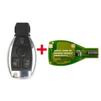 [Ship from US] Xhorse VVDI BE Key Pro Improved Version with Smart Key Shell 3 Button for Mercedes Benz Complete Key Package
