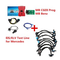 MB CGDI Prog MB Benz Car Key Programmer and EIS/ELV Test Line for Mercedes ELV repair