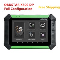 Original OBDSTAR X300 DP X-300 DP PAD Tablet Key Master Full Configuration Support Toyota G & H Chip All Keys Lost and BMW FEM/BDC Key