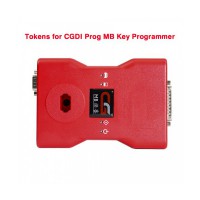 Tokens for CGDI Prog MB Benz Car Key Programmer 180 Days Period (get 2 Tokens Each Day)