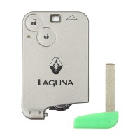 433MHZ 2 Button Smart Key With Logo For Renault Laguna Free Shipping