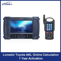 Lonsdor Toyota AKL Online Calculation 1 Year Activation Support Latest Toyota & Lexus All Key Lost and Add Key K518S K518ISE & KH100 KH100+