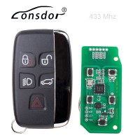 (In Stock) Lonsdor Smart Key for 2015 to 2018 Jaguar Land Rover 315MHz/ 433MHz with Key Shell works with K518ISE K518S