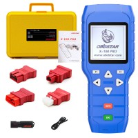 OBDSTAR X-100 PRO Key Programmer (C+D) Type for IMMO+Odometer+OBD Software Get Free PIC and EEPROM 2-in-1 Adapter