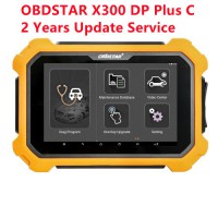 2 Years Update Service Subscription for OBDSTAR X300 DP Plus C Full Version