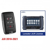 Lonsdor JLR License and Smart Key for 2018 - 2021 Land Rover & Jaguar 433MHZ/ 315MHZ with Key Shell
