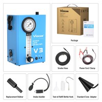 [US/EU/UK Ship] VXSCAN V3 Automotive Smoke Leak Detector Vacuum Smoke Machine Leak Detector Diagnostic Tester