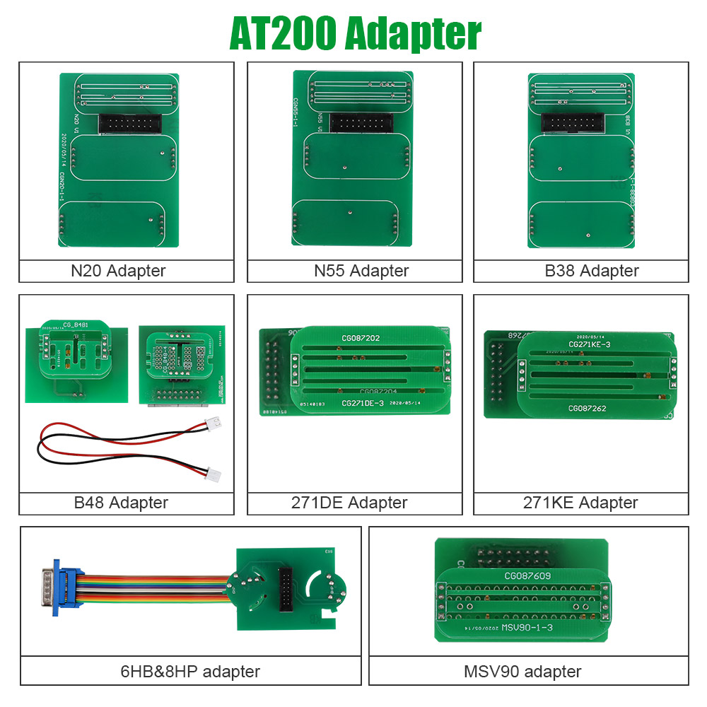 CG AT200 adapters