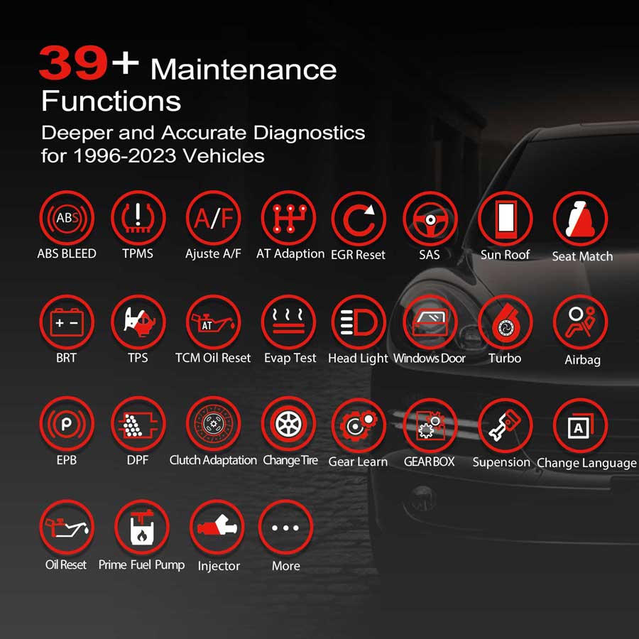 launch x431 immo plus special functions